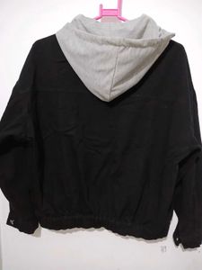 black denim jacket