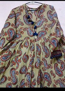 Floor Length Gown And Full Gher