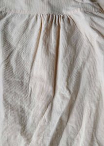 velvet Chic Light Peach Collared Blouse