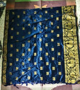 traditional half saree draping dupatta