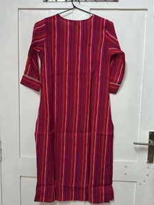 Striped Sequin work kurta