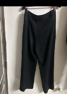 Classic Black Wide-Leg Pants