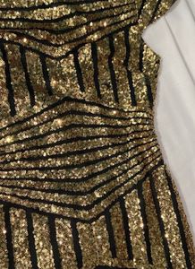 Gold Sequence Short Dress(BRAND NEW)