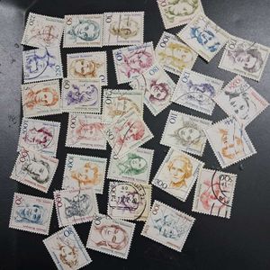 32 GERMANY FAMOUS WOMEN STAMPS