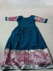 Beautiful Teal Ethnic Gown