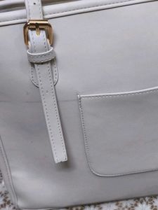 Stylish Cream Tote Bag