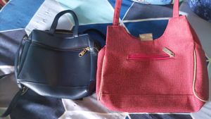 Chic Handbags - Red and Blue 2combo