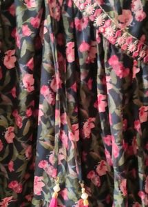Women's Floral Print Kurta