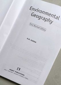 Environmental Geography by H.M. Saxena