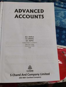 Advanced Accounts Book 19th Edition