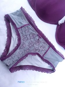 Purple Bra &amp; Panty Set