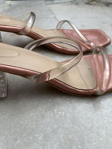 Stylish Pink Slip-On Sandals
