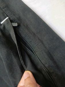 Black Cargo Joggers