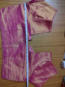 Elegant Silk pink  Blouse