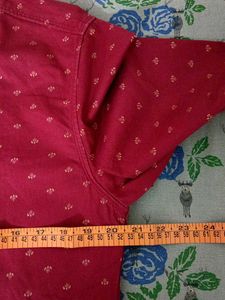 BRICK RED COLOR SHIRT