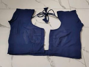 Stunning Blue Floral Print lehnga