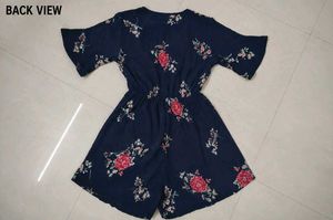 Cute &amp; Comfy Floral Chiffon Jumpsuit❤️❤️❤️