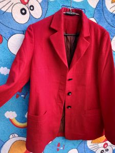 Red Formal Blazer