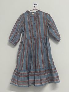 Striped Midi Dress
