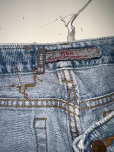 Denim Shorts - Distressed Look