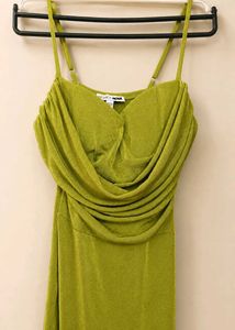 💚 Fashion Nova Rebecca Slinky Maxi Dress✨💚
