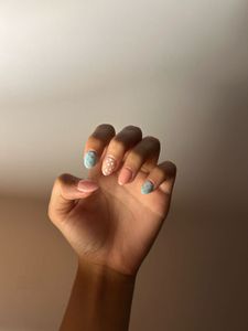 Pastel Polka Dot Press-On Nails