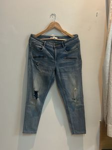 Zara Distressed Denim Jeans