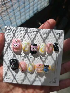 kuromi press on nails