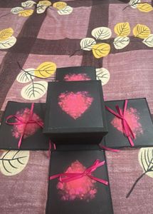 Crimson Bloom Explosion Box ❤️