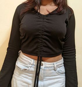 Black Crop Tops 🖤✨