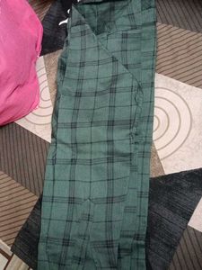 Men's Green Plaid Shirt