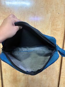 Blue pouch