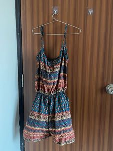 Boho Print Romper