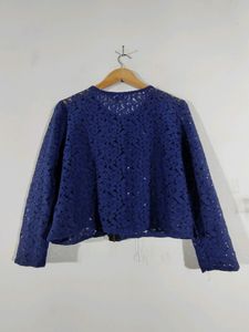 Navy Blue Lace Top (Women's).....