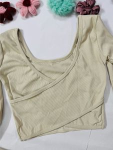 back cris cross style top