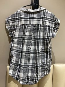 Black and White Checkered Shirt