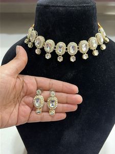 Brand new Kundan Necklace & Earrings Set