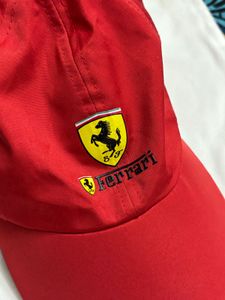 Red Ferrari baseball y2k summer cap