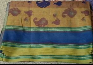 Multicolour Organza Saree