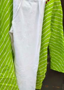 Striped Green Kurta