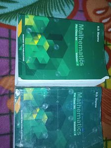 R.D. Sharma Mathematics Class XII (Vol 1 & 2)