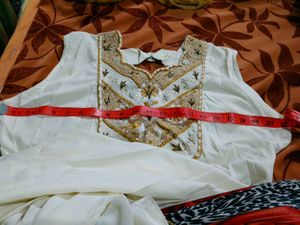 Indo western ghagra long top