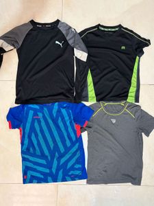 Bundle of 4 Athletic Branded T-Shirts