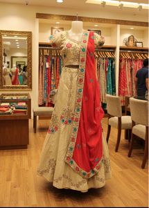 Embroidered Lehenga Choli Set