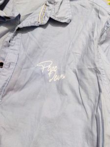 Men's Light Blue Pepe Jeans Shirt