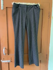 mid raised Classic Patterned Trousers