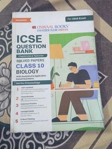 ICSE 2025 self Help And question banks class X