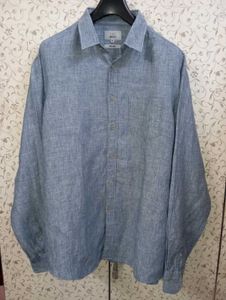 mark &amp; spencer regular fit linen shirt