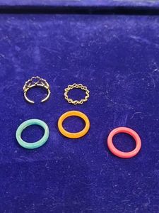 Set of 5 Rings