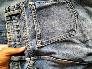 Zara Women's Blue Denim Jeans